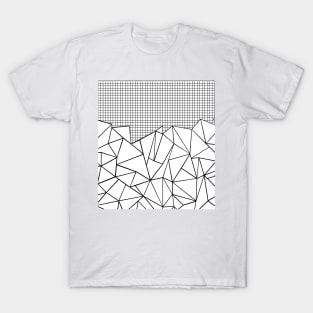Ab Grid White T-Shirt